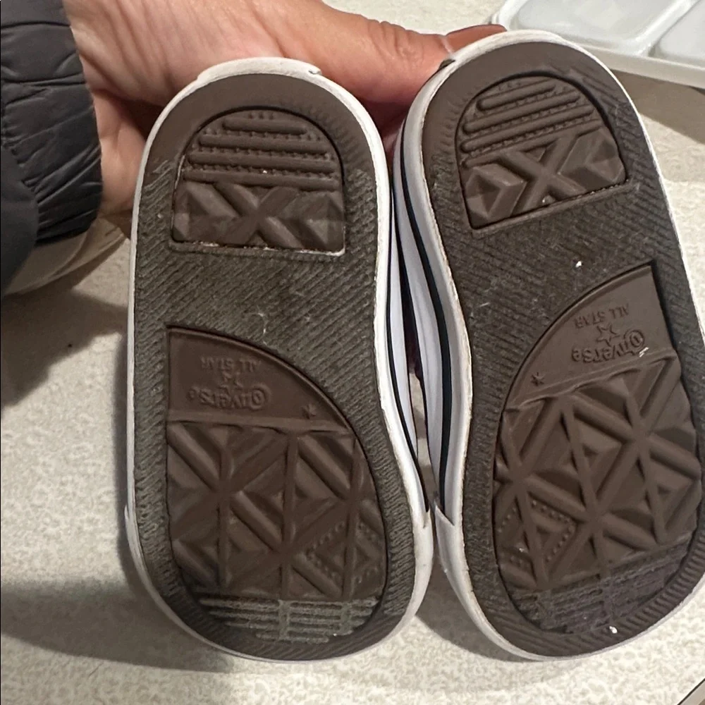 Converse Multicolor Toddler Shoes with Velcro
